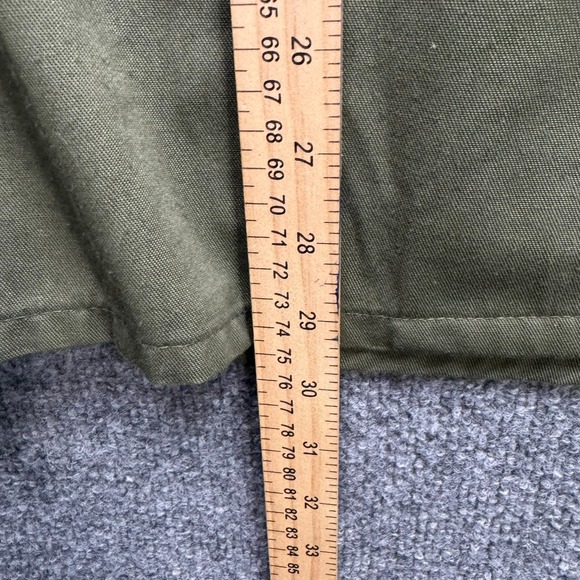 Vintage US Air Force Utility Shirt Men's 16.5x32 Military Airlift Command Patch - Picture 4 of 10